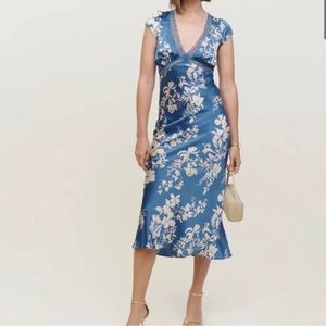 Reformation Coven Silk Dress